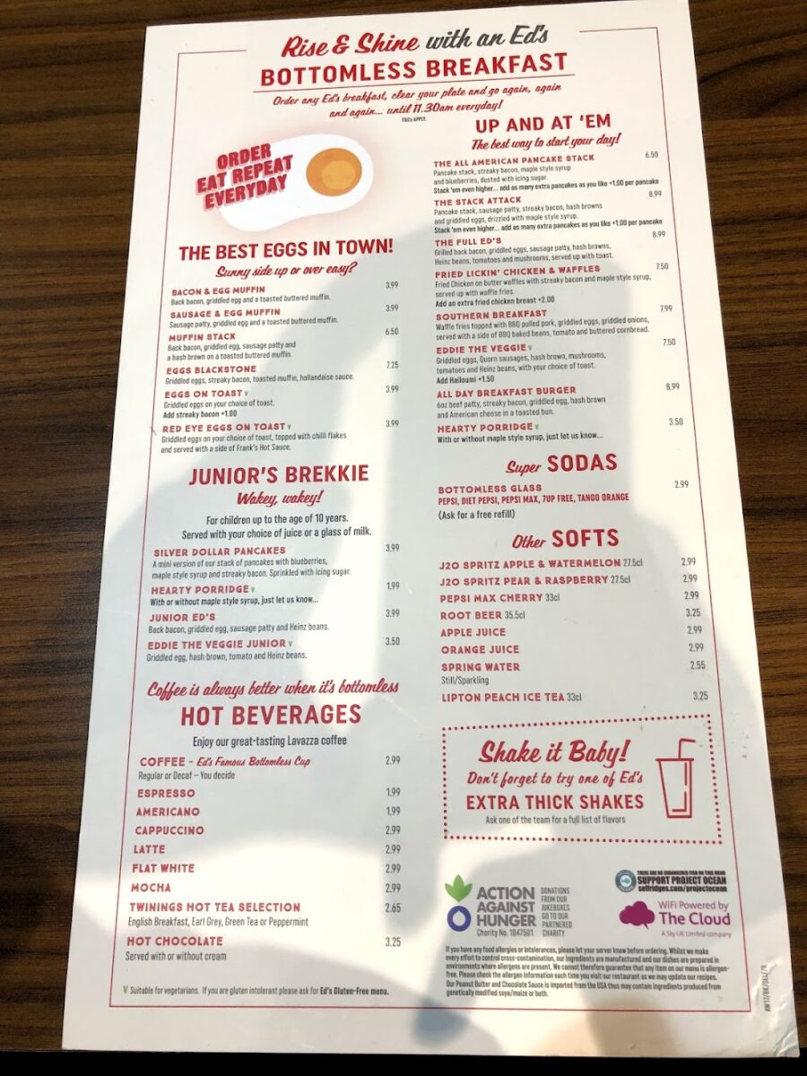 ed's restaurant menu: A Comprehensive Analysis of Ed's Easy Diner's American Classics