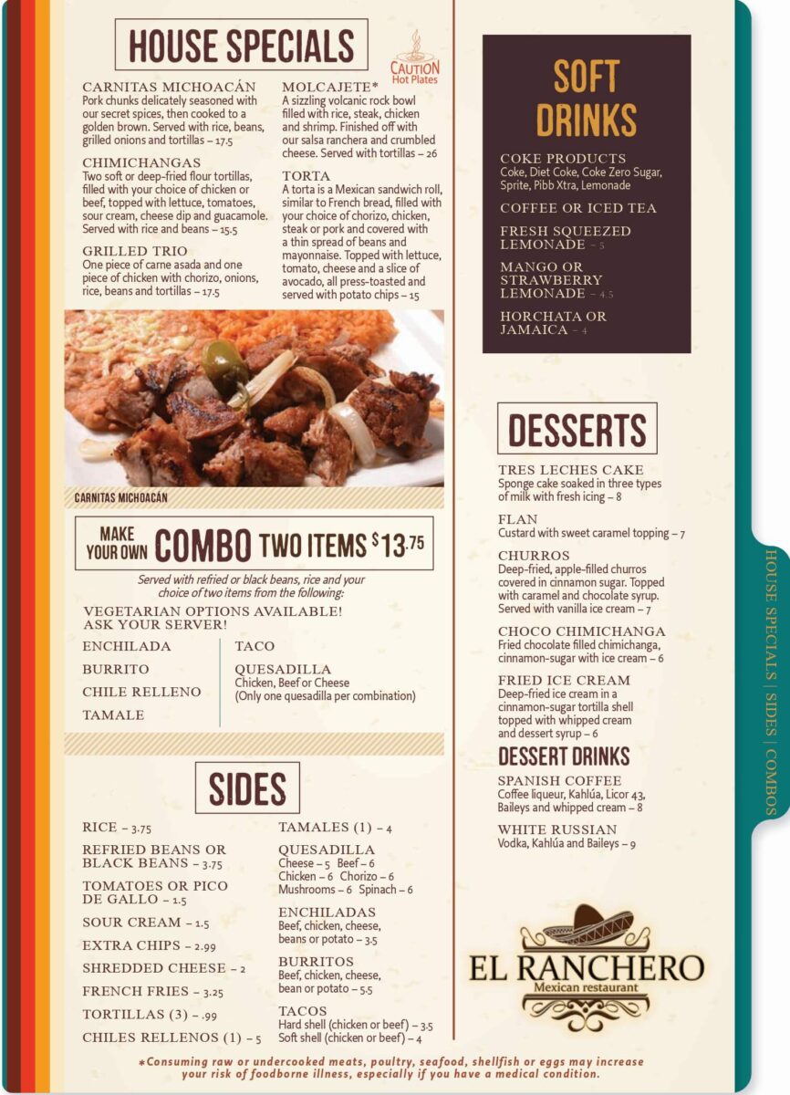 restaurant el ranchero menu: A Comprehensive Review of Authentic Mexican Cuisine Offerings restaurant el ranchero menu: A Comprehensive Review of Authentic Mexican Cuisine Offerings