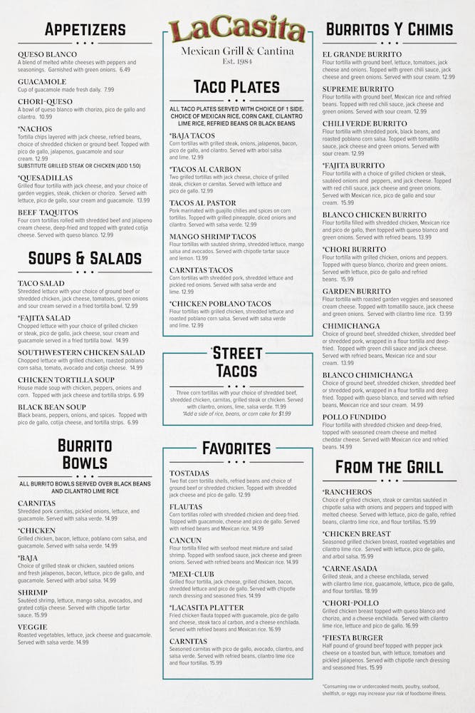 A Comprehensive Review of the la casita restaurant menu: Authenticity, Variety, and Flavor Profiles