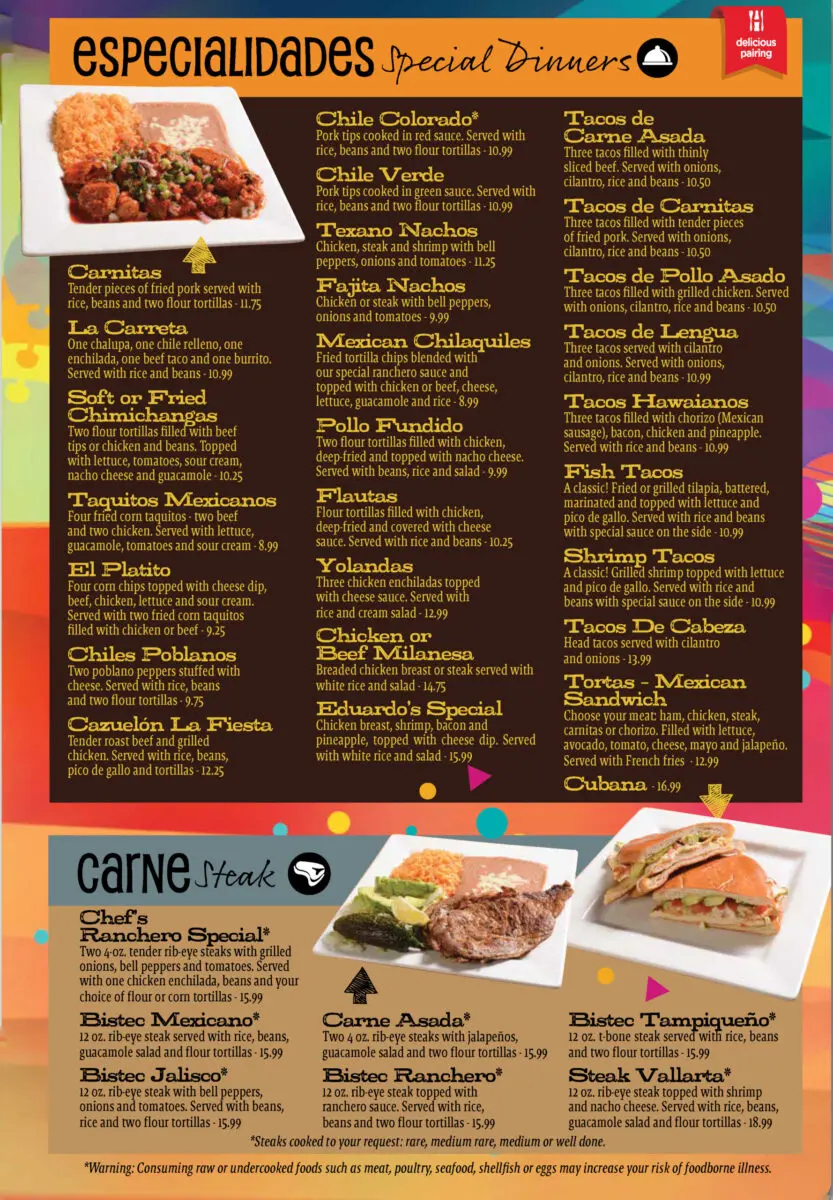 Fiesta Mexicana Restaurant Menu - A Deep Dive into Authentic Mexican Cuisine Offerings