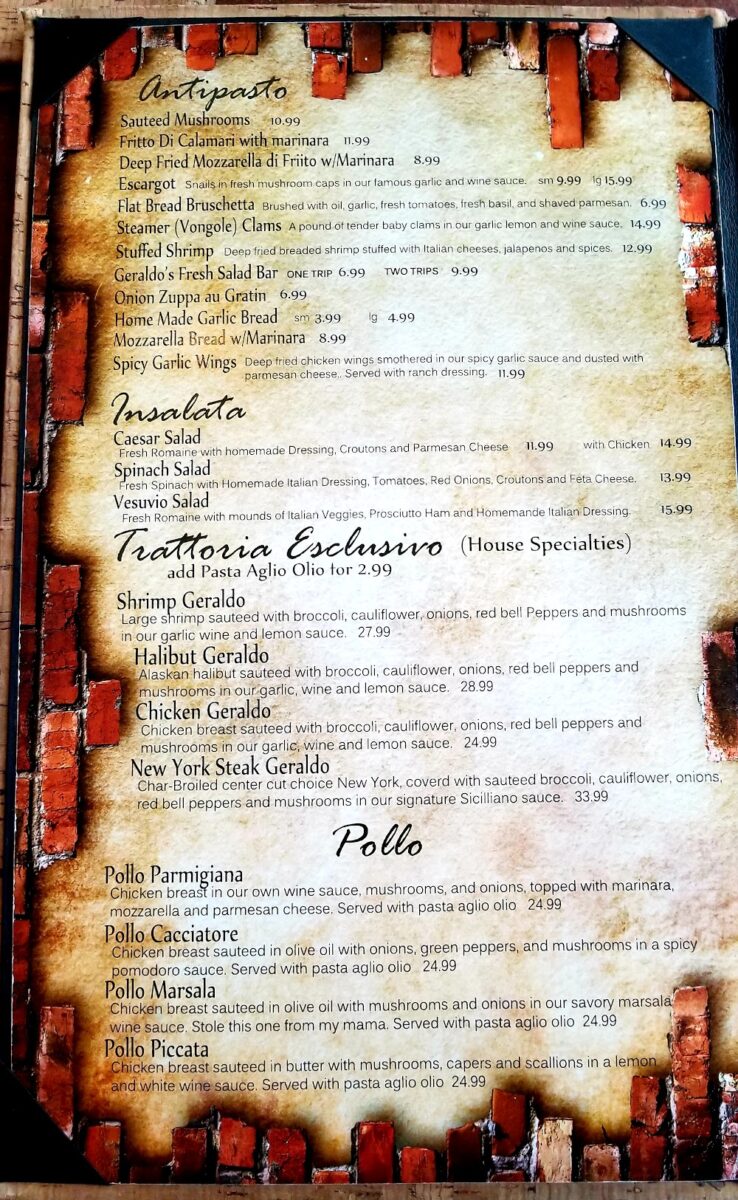 geraldo's italian restaurant menu: A Deep Dive into Fairbanks' Authentic Italian Cuisine geraldo's italian restaurant menu: A Deep Dive into Fairbanks' Authentic Italian Cuisine