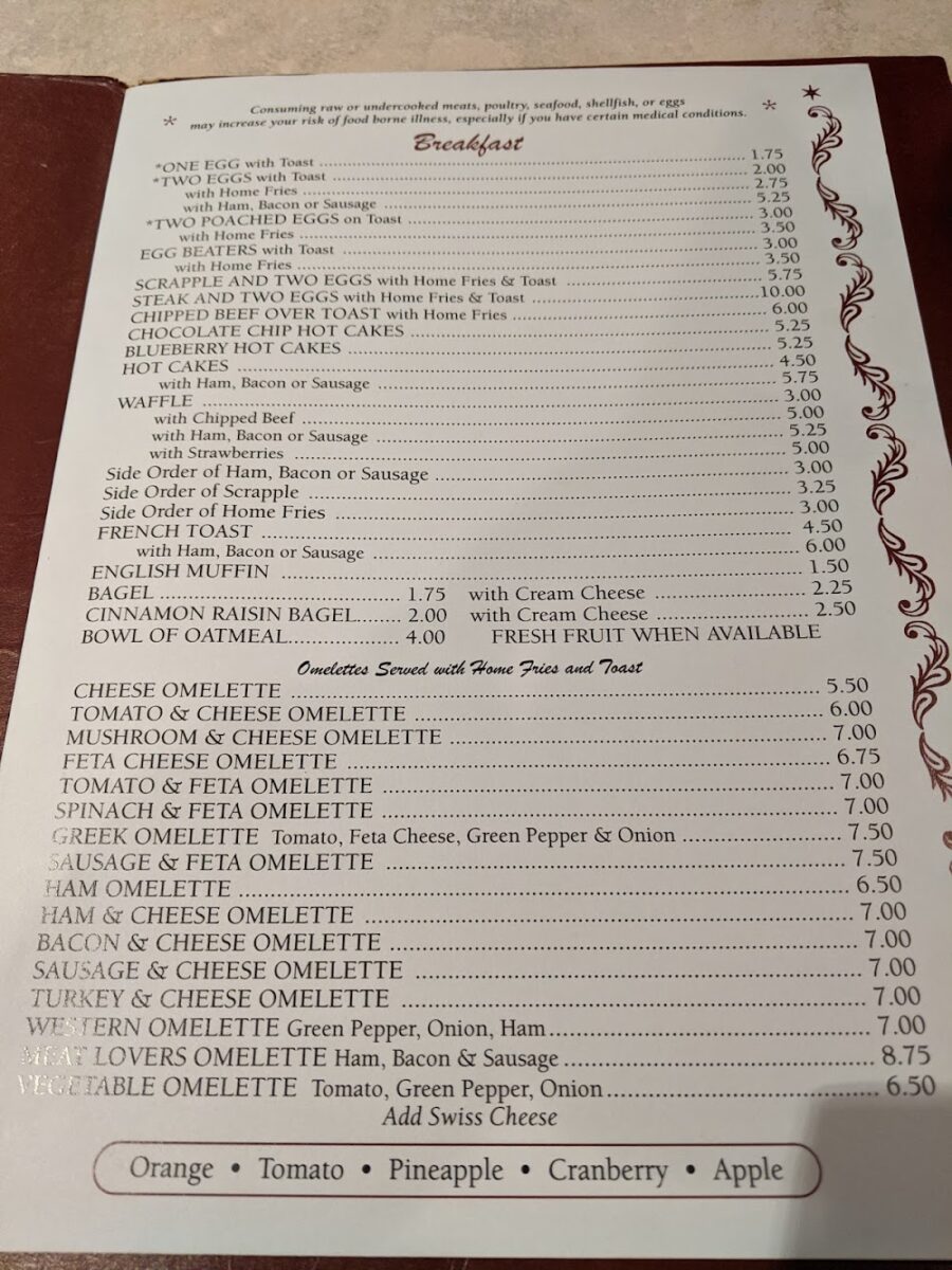 The Comprehensive Guide to the hamilton restaurant carlisle menu and Classic Diner Experience