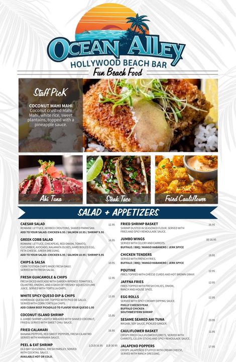 Alley Restaurant Menu with Prices – A Comprehensive Guide to Culinary Value