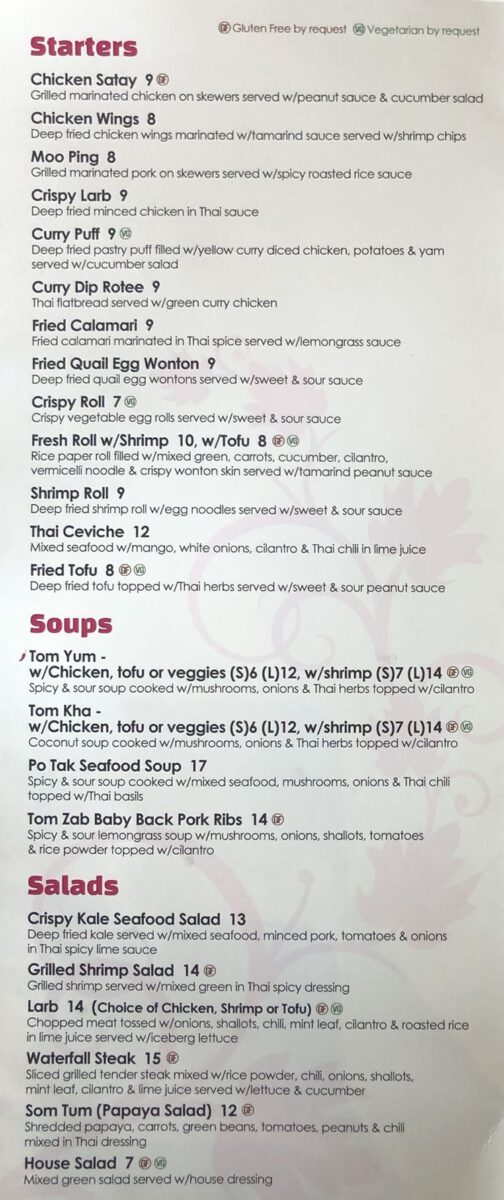 kao thai restaurant menu: A Deep Dive into Virginia Beach's Authentic Thai Cuisine