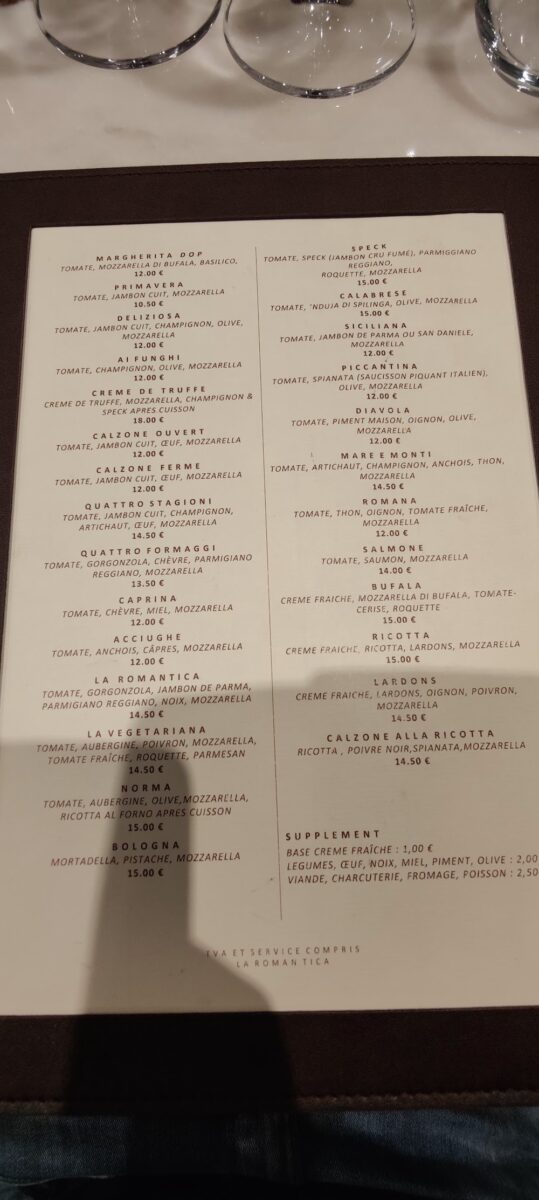 la romantica restaurant menu: A Comprehensive Breakdown of Fine Italian Dining and Pricing