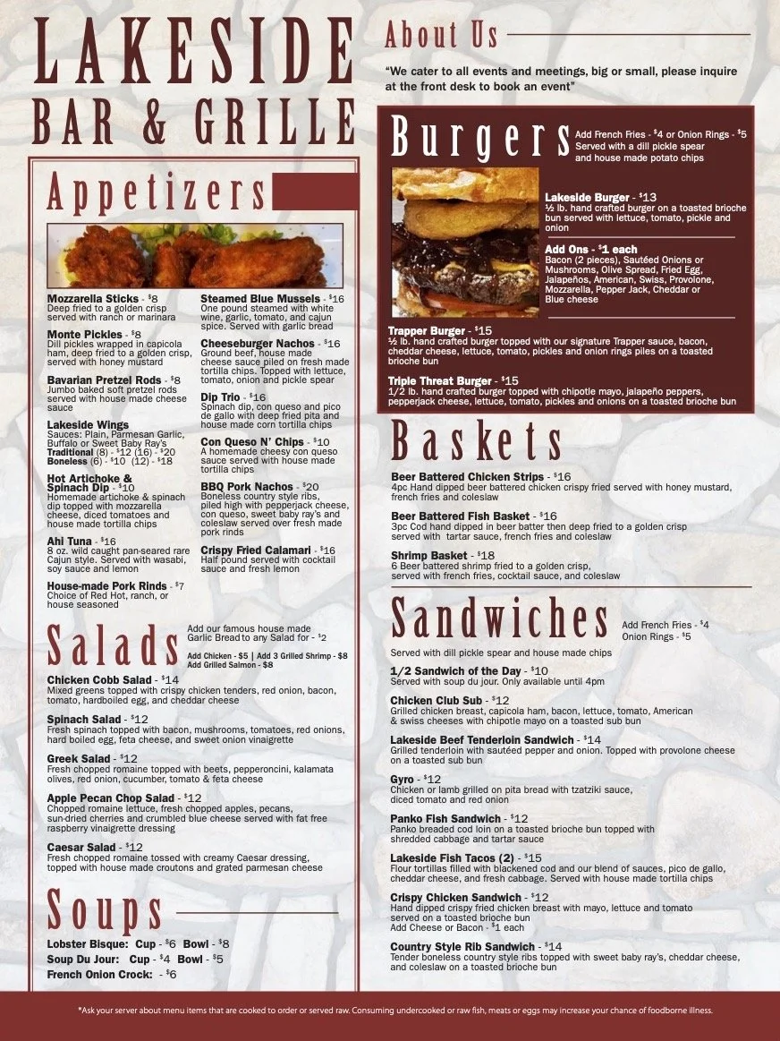 The Lakeside Restaurant Menu - An In-Depth Culinary Analysis and Dining Guide