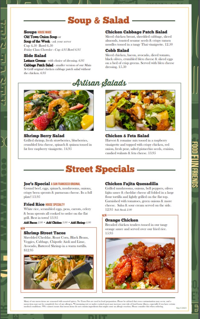 Main Street Restaurant Tupper Lake Menu: A Deep Dive into Diner Experience and Operational Expectations