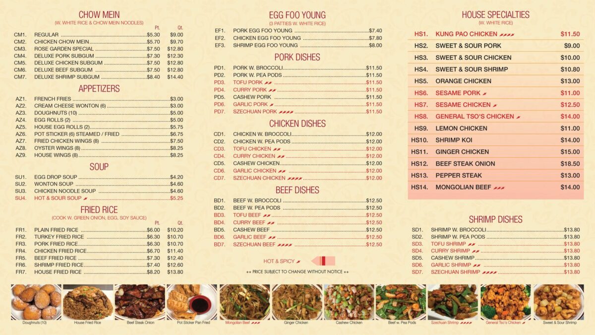 rose chinese restaurant menu: A Comprehensive Analysis of Anglesea's Premier Chinese Cuisine