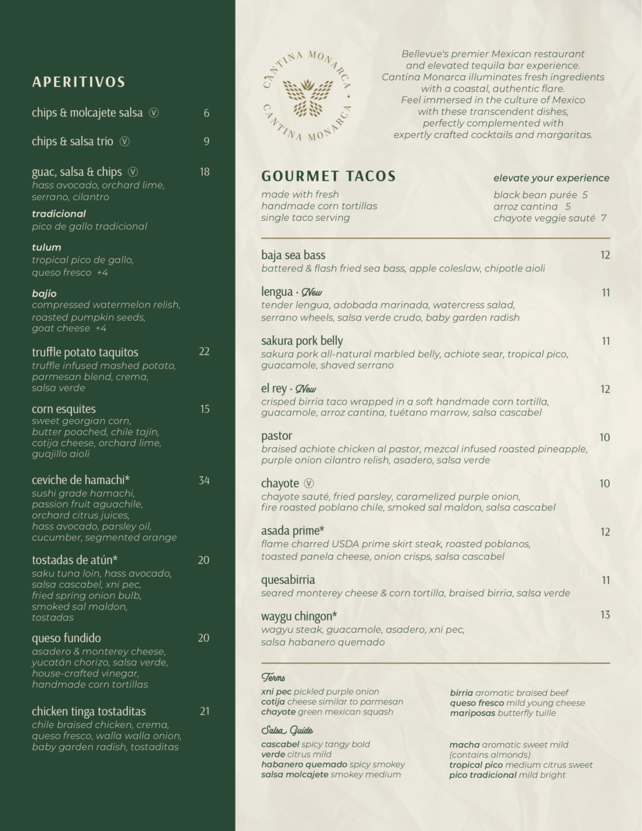 A Comprehensive Analysis of the monarca restaurant menu: Fort Lauderdale's Premier Mexican Cuisine Guide
