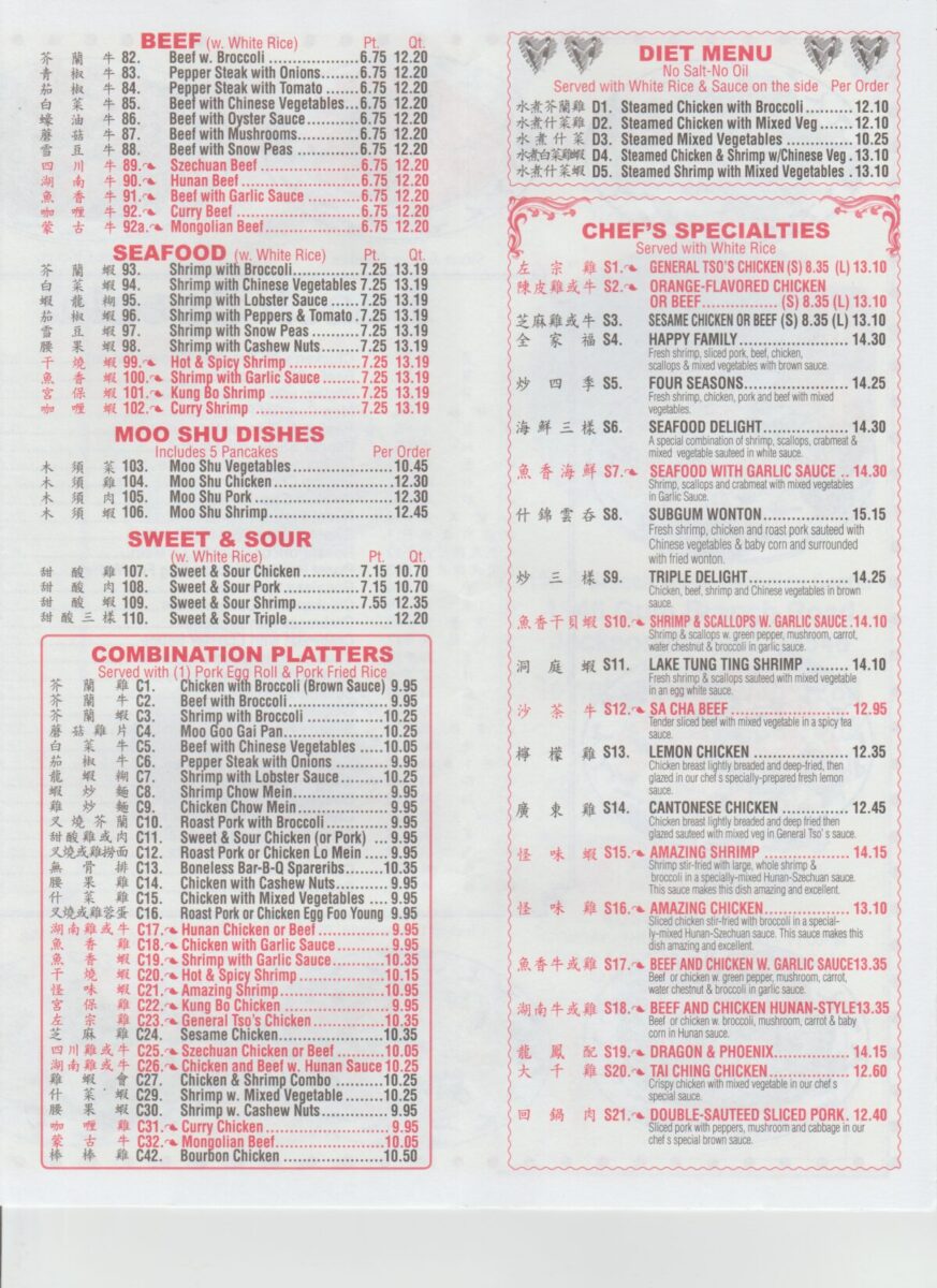 new china restaurant menu medford oregon: A Comprehensive Guide to Culinary Delights and Ordering Information