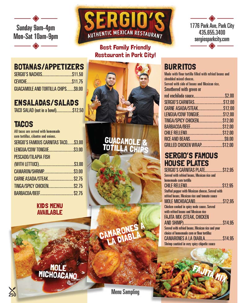 Sergio's Mexican Restaurant Menu: A Complete Culinary Guide to Dishes, Prices, and Family Favorites