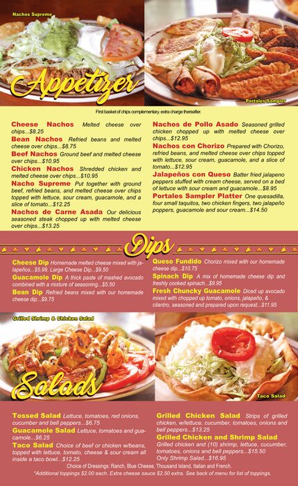 The Essential Guide to the los portales mexican restaurant benton menu