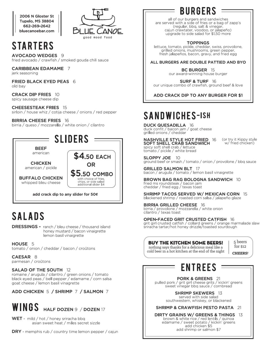 Comprehensive Analysis of the blue canoe restaurant menu: A Deep Dive into the Culinary Landscape