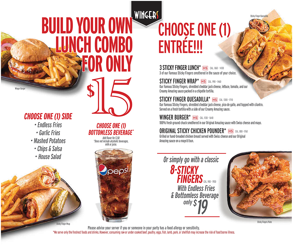 wingers restaurant ontario menu: A Deep Dive into the Full Winger Bros. Selection