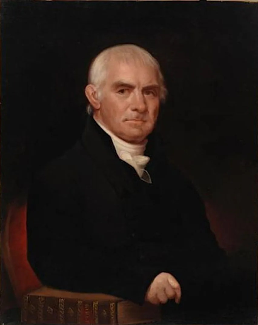 A circa 1815 portrait of Major Solomon Allen, who went on to become an itinerant preacher after his military career.