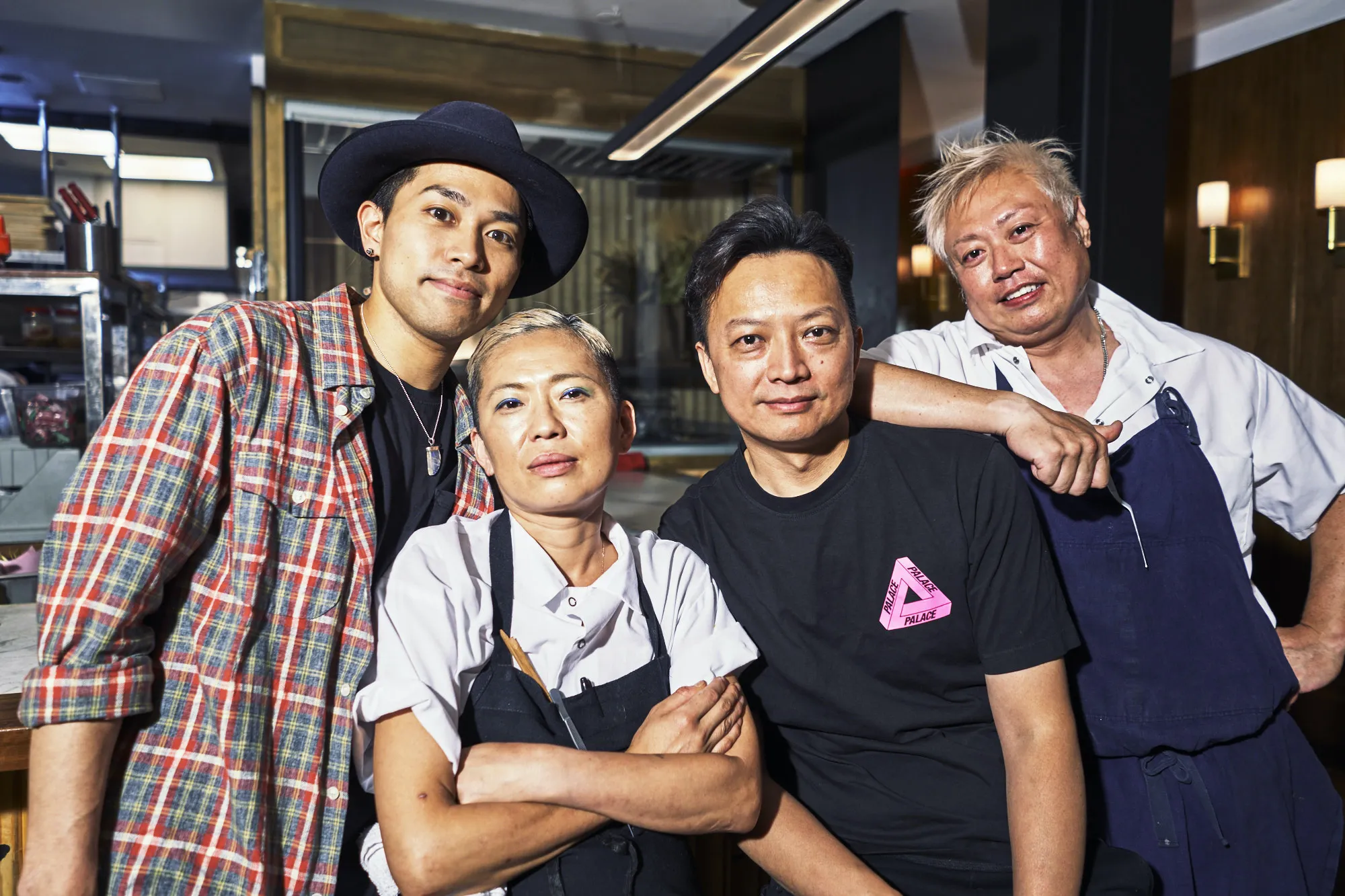 The visionary team behind a unique Chinese restaurant menu, including chefs and management, dedicated to innovative Asian fusion cuisine.