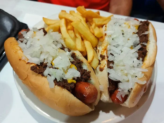Coneys With Our In-House Sauce, a focus on the regional specialty available on the 810 Munchies restaurant menu
