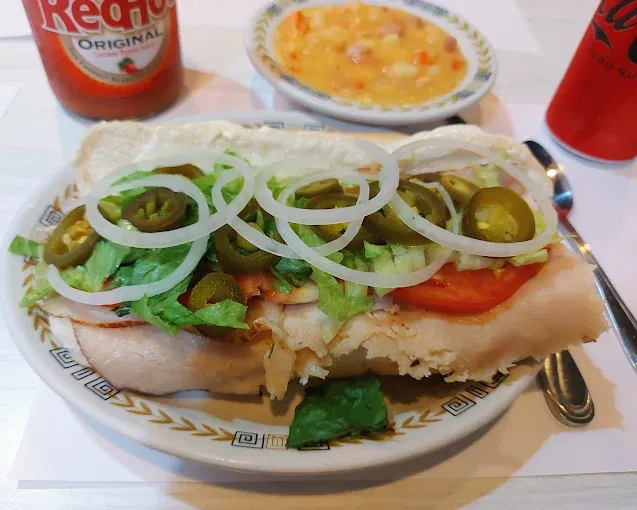 Turkey Sub with Jalapeno, showcasing a customizable sandwich offering on the 810 Munchies restaurant menu