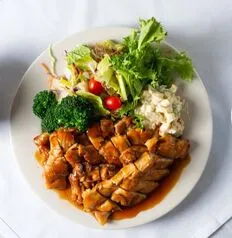Chicken Teriyaki served à la carte, a classic choice from the shiki japanese restaurant menu