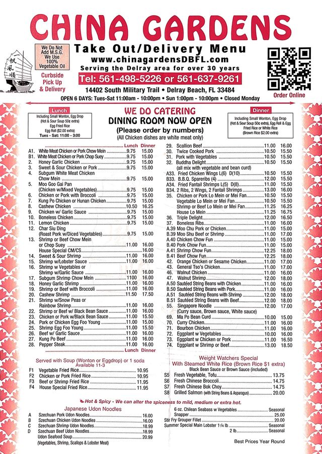 A Comprehensive Guide to the china garden restaurant milton menu: Exploring Every Dish and Dining Option