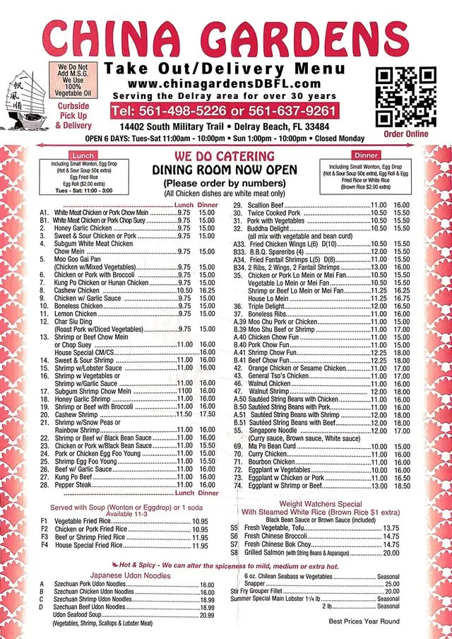 A Comprehensive Guide to the china garden restaurant milton menu: Exploring Every Dish and Dining Option