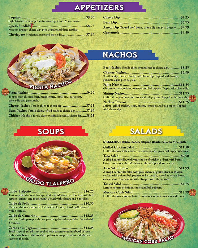 El Azteca Mexican Restaurant Walden Menu: A Comprehensive Guide to Prices, Specialties, and Ordering Options