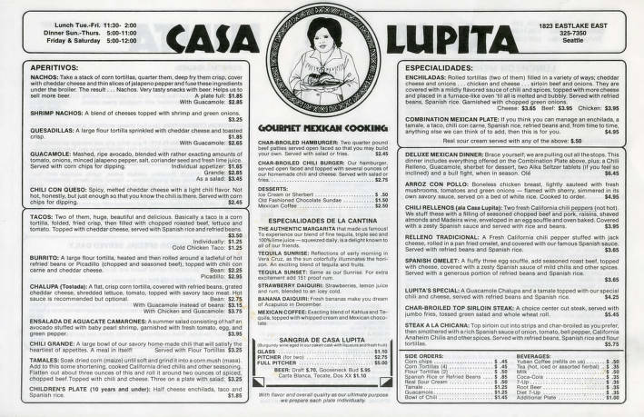 The Definitive Guide to the lupita restaurant menu Experience