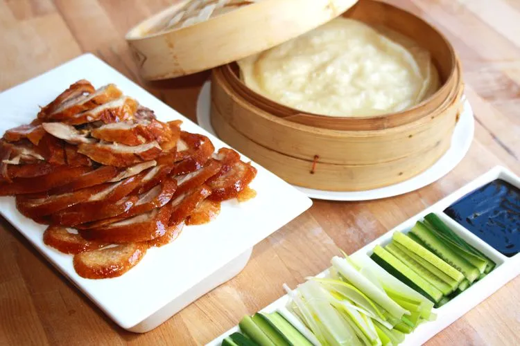 Peking Duck at Z&Y Peking Duck.