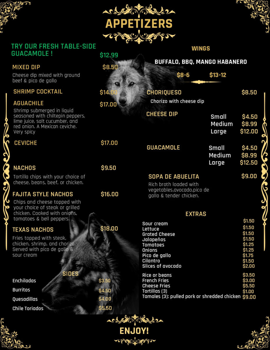 el lobo mexican restaurant menu: The Definitive Guide to Authentic Tacos, Specialties, and Ordering Options