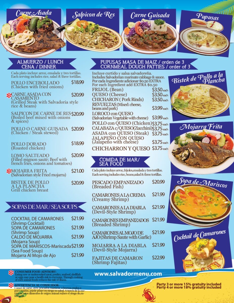 The Essential Guide to the El Salvadorian Restaurant Menu: Must-Try Dishes and Cultural Significance