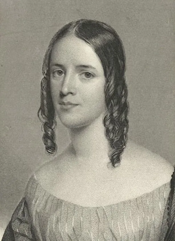 Portrait of writer and historian Elizabeth F. Ellet, who first chronicled the role of women in the Revolution.