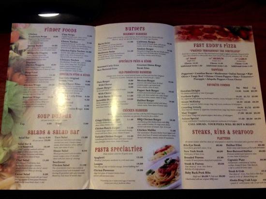 Fast Eddy's Restaurant Menu: A Comprehensive Deep Dive into Classic Comfort Cuisine