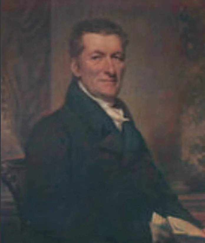 Portrait of Revolutionary War figure Joseph Howland, a merchant and privateer who helped finance the cause.