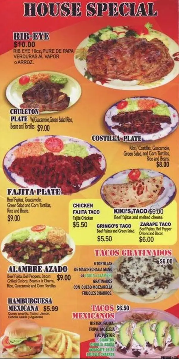 kikis restaurant menu: A Comprehensive Guide to Authentic El Paso Tex-Mex Cuisine and Pricing