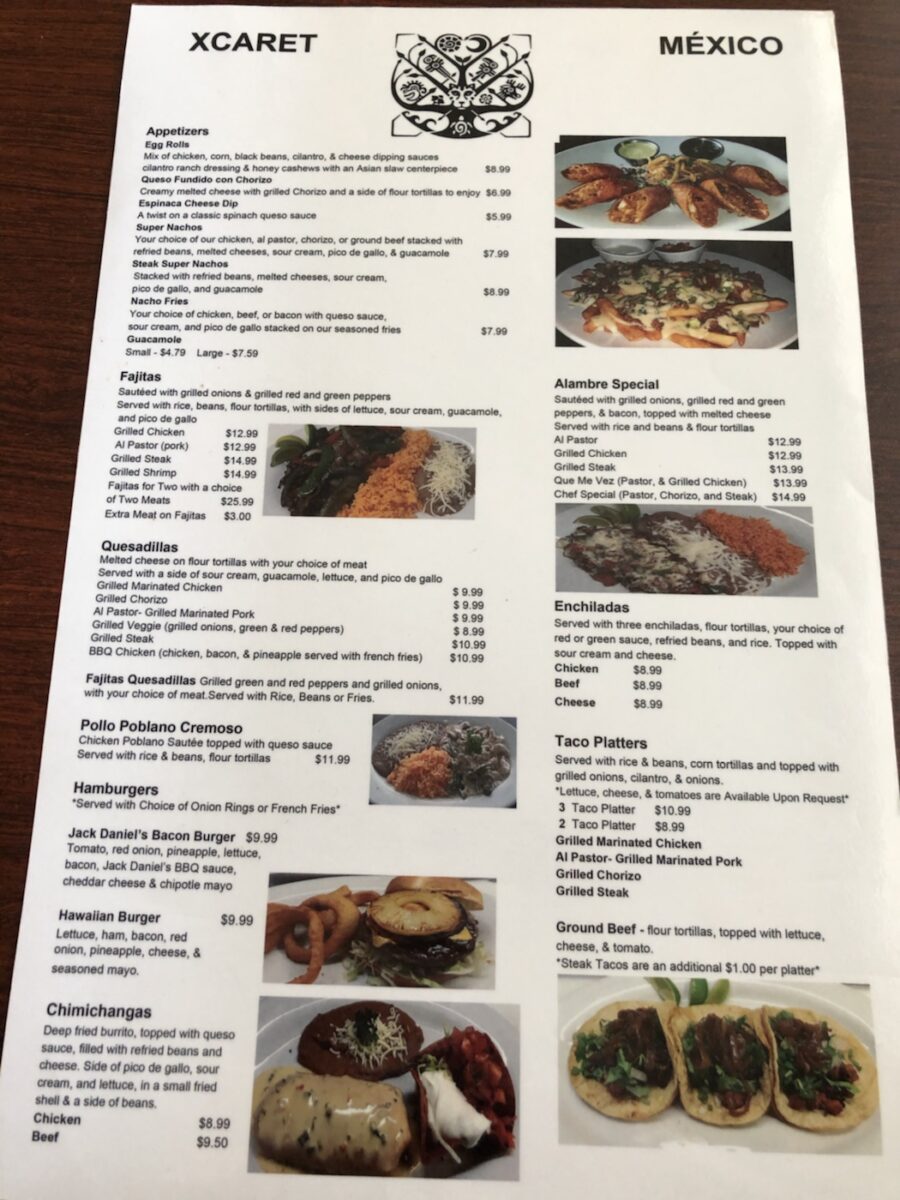 xcaret restaurant menu: The Definitive Guide to Dishes, Prices, and Authentic Mexican Dining