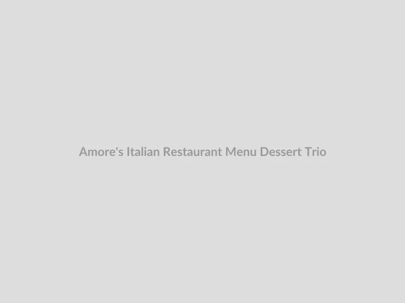 A selection of fresh Italian desserts including Tiramisu, Cheesecake, and Carrot Cake