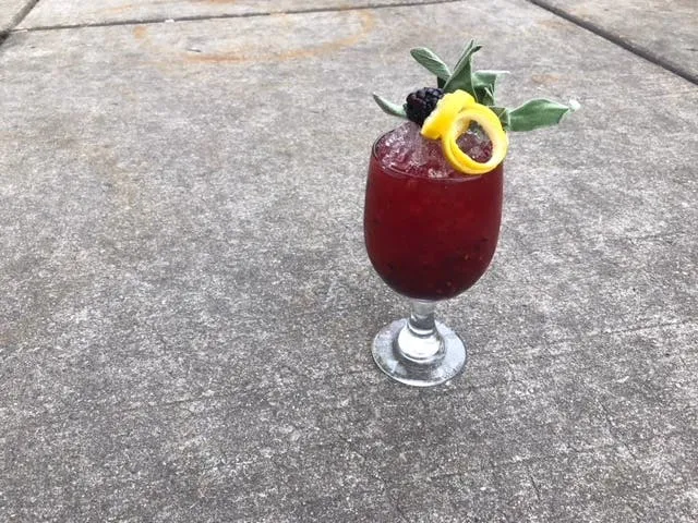Refreshing beverage from the extensive Kalypso Restaurant menu drink selection