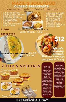 mazie restaurant menu: A Deep Dive into Classic Miami Soul Food Offerings