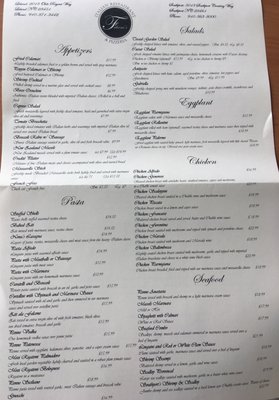 The Definitive Guide to the falcone's italian restaurant menu: An In-Depth Culinary Analysis