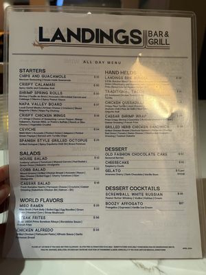 landings restaurant menu: A Detailed Analysis of Rockland, Maine's Coastal Culinary Offerings