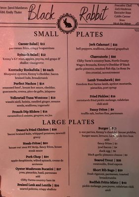 The Definitive Guide to the black rabbit restaurant menu and Culinary Experience