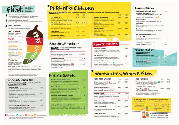 glen acres restaurant menu – A Comprehensive Guide to Nando’s Signature Peri-Peri Offerings