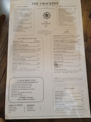 Crackpot Restaurant Menu – A Deep Dive into Towson, MD's Seafood and Global Cuisine Offerings