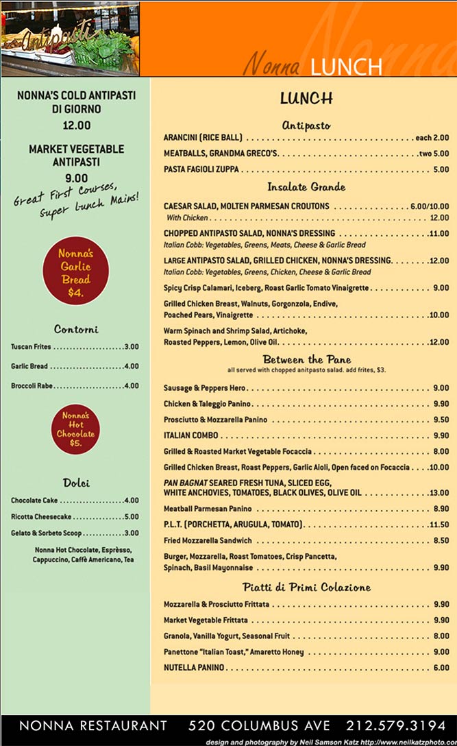 The Definitive Guide to the nonna restaurant staten island menu and Full Ordering Options