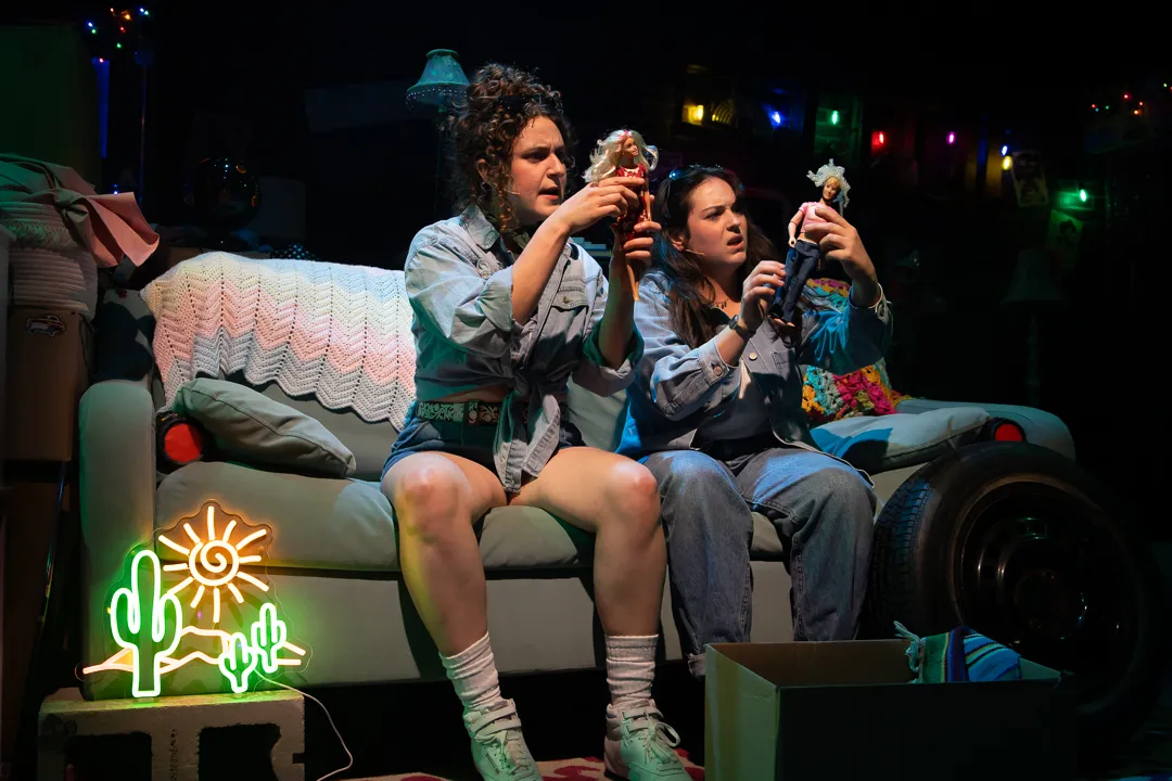 A generic theatrical photo showing a prop or set piece