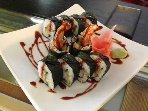 Variety of Maki and Specialty Rolls, including Dragon and Rainbow Rolls