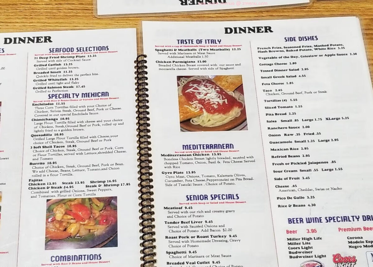 fredonia family restaurant menu: An In-Depth Look at Comfort Classics and All-Day Dining in Fredonia, WI