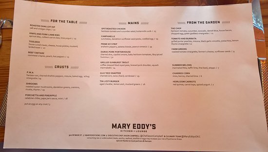 mary eddy's restaurant menu: An In-Depth Culinary Analysis of Signature Offerings