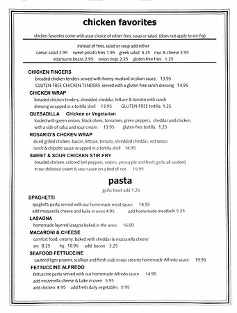 rosario's restaurant menu: A Comprehensive Culinary Guide to Italian Trattoria & Pizzeria Offerings