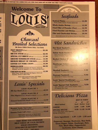 louis restaurant knoxville menu: The Comprehensive Guide to a Knoxville Dining Institution